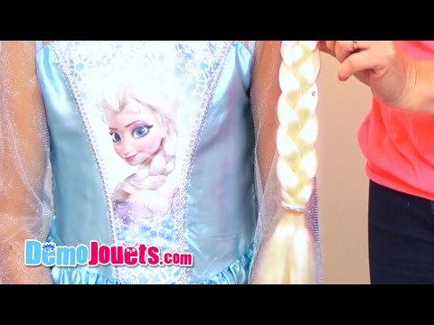 (JOUET) Déguisement Elsa La Reine des Neiges Disney - Rubies -Démo Jouets