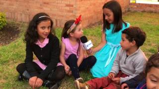 Los niños hablan de medio ambiente en Corpoboyacá