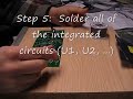 Open Revolt - Soldering the control board for the 144v 500amp controller