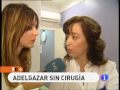 La cavitación es lo último en tecnología médico-estética para la reducción de grasa localizada, una gran alternativa a la liposucción. Vea una demostración y explicación del tratamiento por Concha Vela en su centro de estética de Madrid, utilizando el aparato de cavitación S3 de DermaSystem, el pionero en España. Emitido en el programa España Directo el 29 de enero de 2010: 
