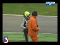 Huge somersault crash British F3 Monza race 2 Huge somersault crash British F3 Monza race 2