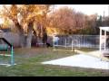 Backyard practicing