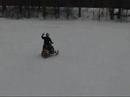 Ryan Barrows snowmobile jump