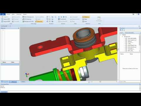 Measuring distance, edge and area in 3D model