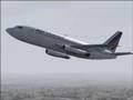 FS2004 Air France B732 LFSB pousando LFPO, Orly