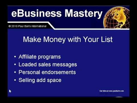 List Building – Building Your Subscriber Lists Part One