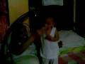videos de jekjek  trying to stand up, trying to balance his body