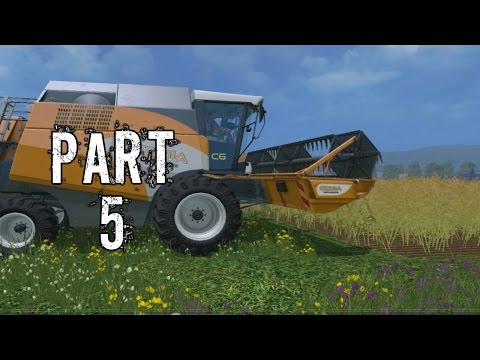how to harvest canola in farming simulator 2015