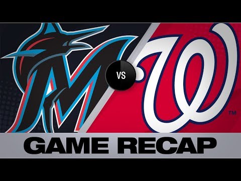 Video: Rendon, Strasburg power Nats' shutout win | Marlins-Nationals Game Highlights 8/31/19