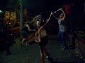 Pau saltando la soga