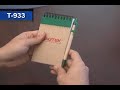 Promotional Product Jotter Pad T-933 promotional productaustin tx texas.avi