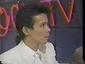 David Sylvian - Interview on Japanese TV - Part 1 of 2