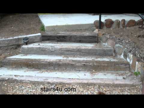 how to fasten railroad ties together