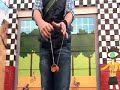 This trick is called Tub of Tabasco, named after a song I produced for nerdcore rapper, Beefy. The trick starts with a green triangle, then the yo-yo is popped out and lands in a hald. A few pops later and it's back in a green triangle (with an extra wrap). At the very end is a variation, behind the wrist. That's me rapping. It's sort of a sneak peak at a nerdcore megamix version of Tub of Tabasco that Beefy will release in the future. For now, you can get Tub of Tabasco off of Beefy's new ...