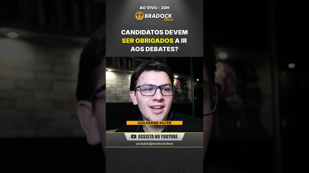CANDIDATO DEVE SER OBRIGADO A IR EM DEBATE