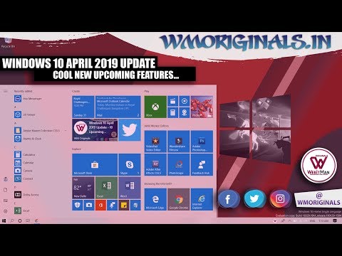 Windows 10 April 2019 Update ♻ | Upcoming Windows 10 Features Every Windows User Should Know 🐱👓