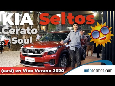 KIA Seltos, Cerato y Soul en el Verano 2020