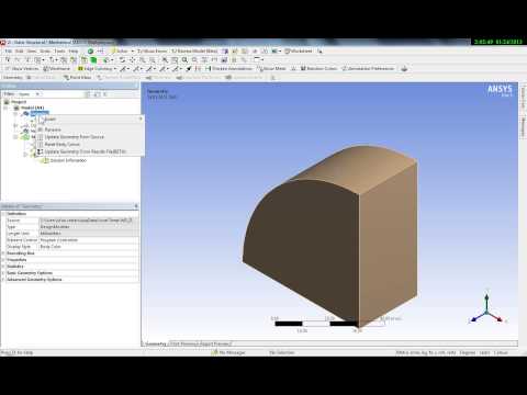 how to apply symmetry boundary condition in ansys