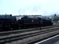 45407 & 76079 arrive into Newport 45407 & 76079 arrive into Newport