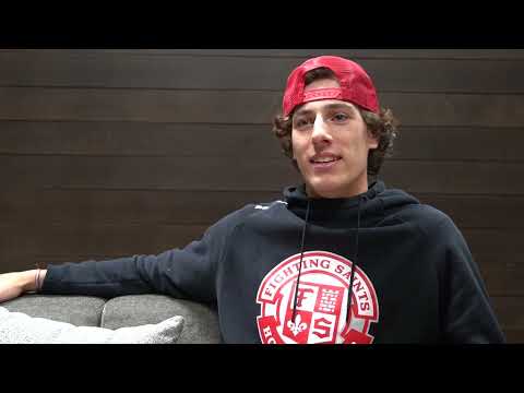 Hockey is All Dubuque Fighting Saints Forward Michael Burchill Wanted in Life