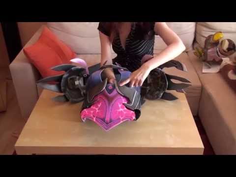 how to attach shoulder armor