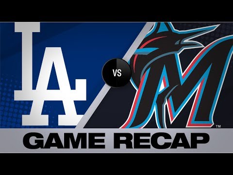 Video: Marlins overpower Dodgers in a 13-7 win | Dodgers-Marlins Game Highlights 8/15/19