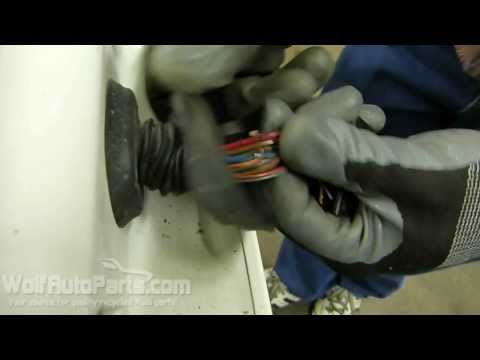 How to Remove the Door Wire Harness – B6/B7 Audi A4 2002-2008 (Wolf Auto Parts)