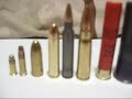 Comparison of ammo from .22 to .50 BMG