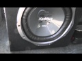 12 inch sony xplod subwoofer 1200 watts and 760 watt pioneer amplifier