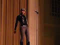 bridget gray performing her poem 