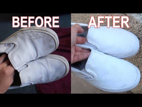 video-linktoworks-HOW I CLEAN MY DIRTY WHITE VANS - YouTube