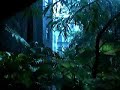 Loud thunderstorm with microburst