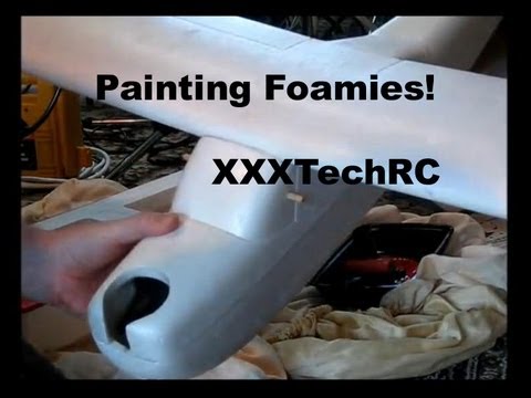 how to paint z foam