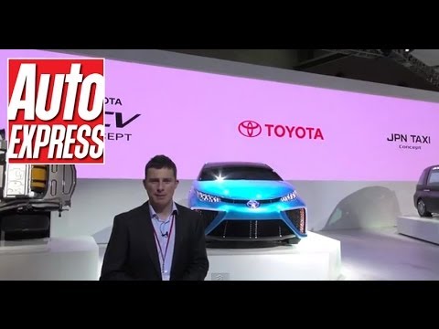 Toyota Tokyo - The future has finally arrived - the Toyota Fuel Cell vehicle. It'll come to the UK as a production car in 2015. Here's our news story: http://bit.ly/17JYfMA...