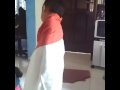 Tari ondel ondel dalam balutan Bendera Merah Putih