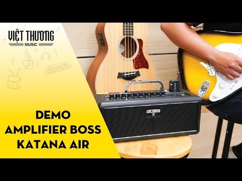 Demo amplifier Boss Katana Air Wireless