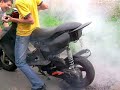 Malaguti F15 burn out Malaguti F15 burn out