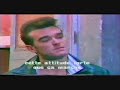 Interview with Morrissey & Johnny Marr