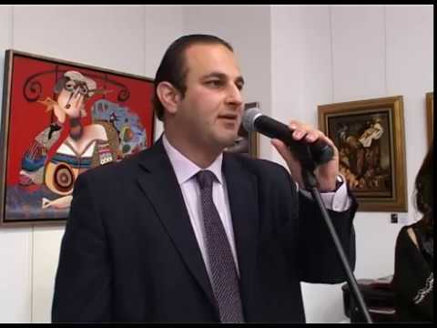 The opening of the Arame Art Gallery "Sensual Revelations" exposition in Beirut