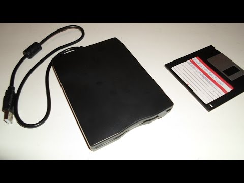 Externes Floppy-Laufwerk mit USB-Anschluss