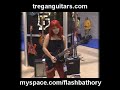 Flash Bathory - Tregan Guitars - NAMM 2008 Flash Bathory - Tregan Guitars - NAMM 2008