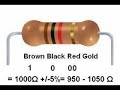 Resistor Color Codes