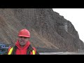 Falling rocks