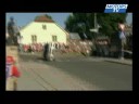 Virage trés dangereux au rallye de lituanie
