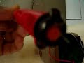 Preparing RC model Cirrus SR22 parachute test