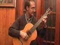 El Payo Humberto en la guitarrería de Santos Bayón