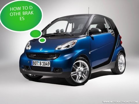 how to bleed smart car brakes