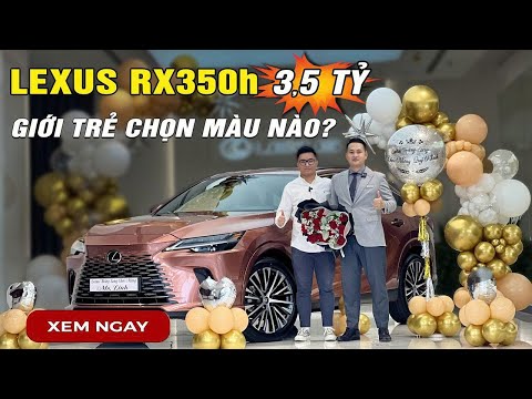 Bật mí vì sao LEXUS RX350h PREMIUM 3,5 TỶ ngày càng được nhiều giới trẻ săn đón?