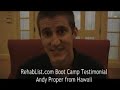 RehabList.com Boot Camp Testimonial
