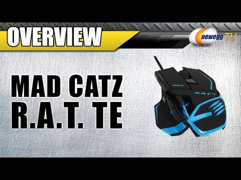 Mad Catz MCB437040002/04/1 R.A.T. TE Mouse Overview - Newegg TV